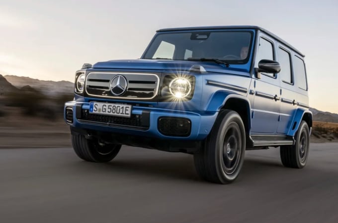 Німецька компанія Mercedes-Benz анонсувала електричний G-Wagen.